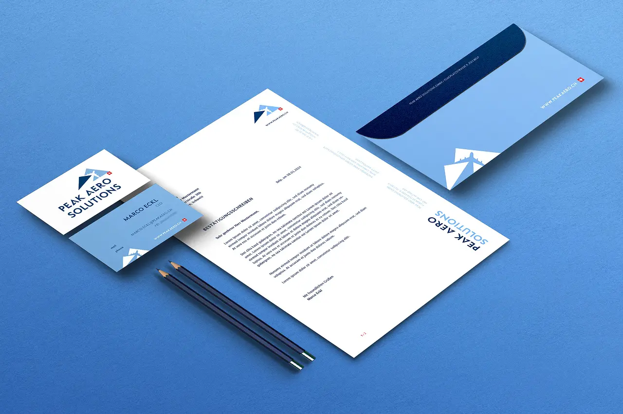 Geschäftsdrucksorten